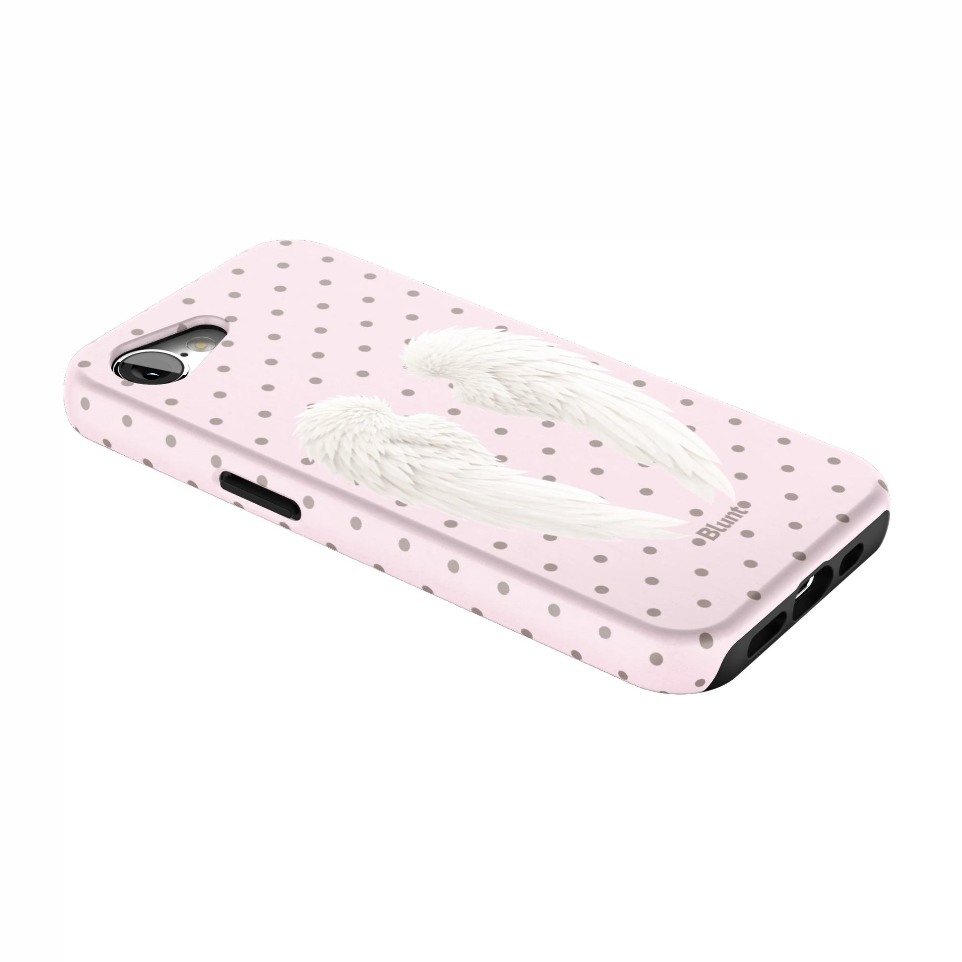 Pink-Polka-Wing-iphone-case-iPhone 17 E-2