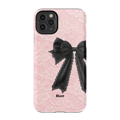 Blushed Bow iPhone Case
