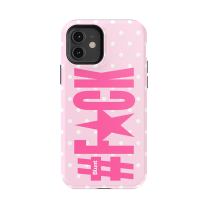 Pink Polka Riot iPhone Case