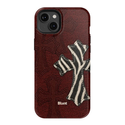 Zebrascale Cross iPhone Case