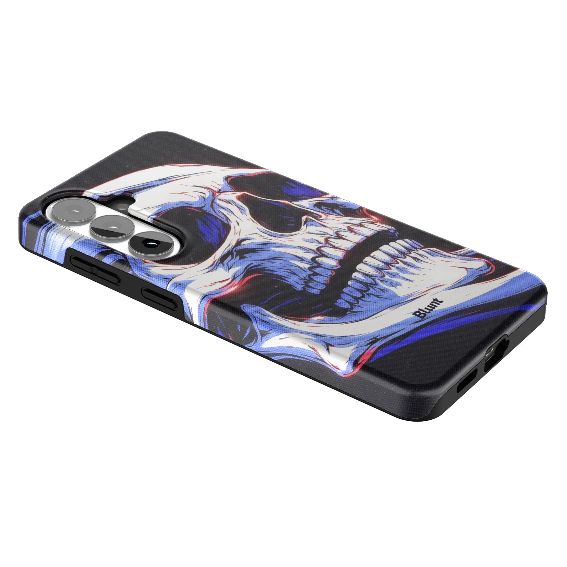Anaglyph-Skull-samsung-case-Galaxy S26 Plus-2