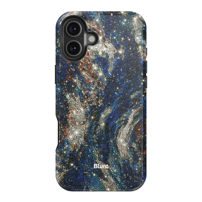 Midnight Marble iPhone Case