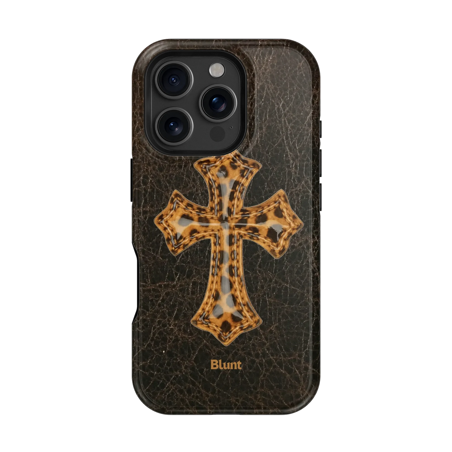 Golden Celine iPhone Case