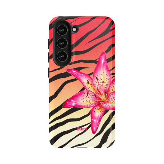 Striped-Lilly-samsung-case-Galaxy S23-1