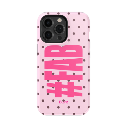 Pink Dot Fab iPhone Case