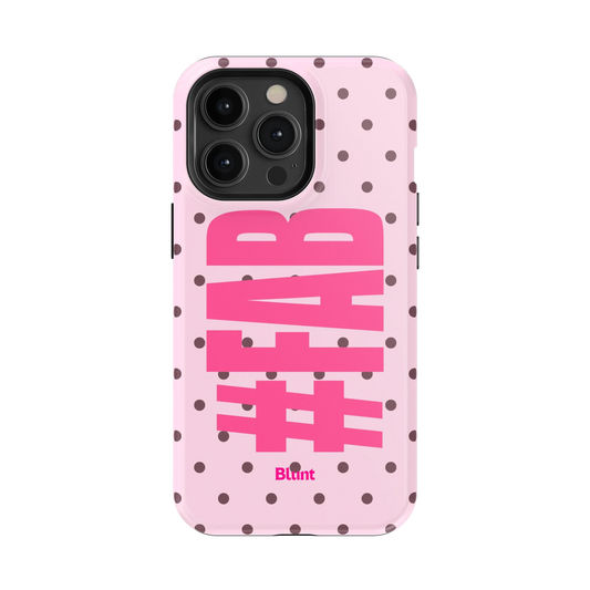 Pink Dot Fab iPhone Case