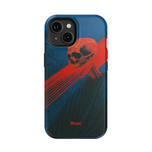 Crimson Slash iPhone Case