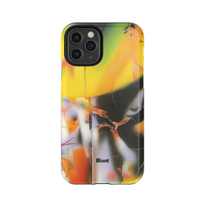 Golden Blur iPhone Case