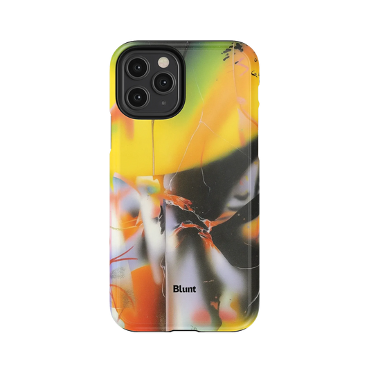 Golden Blur iPhone Case