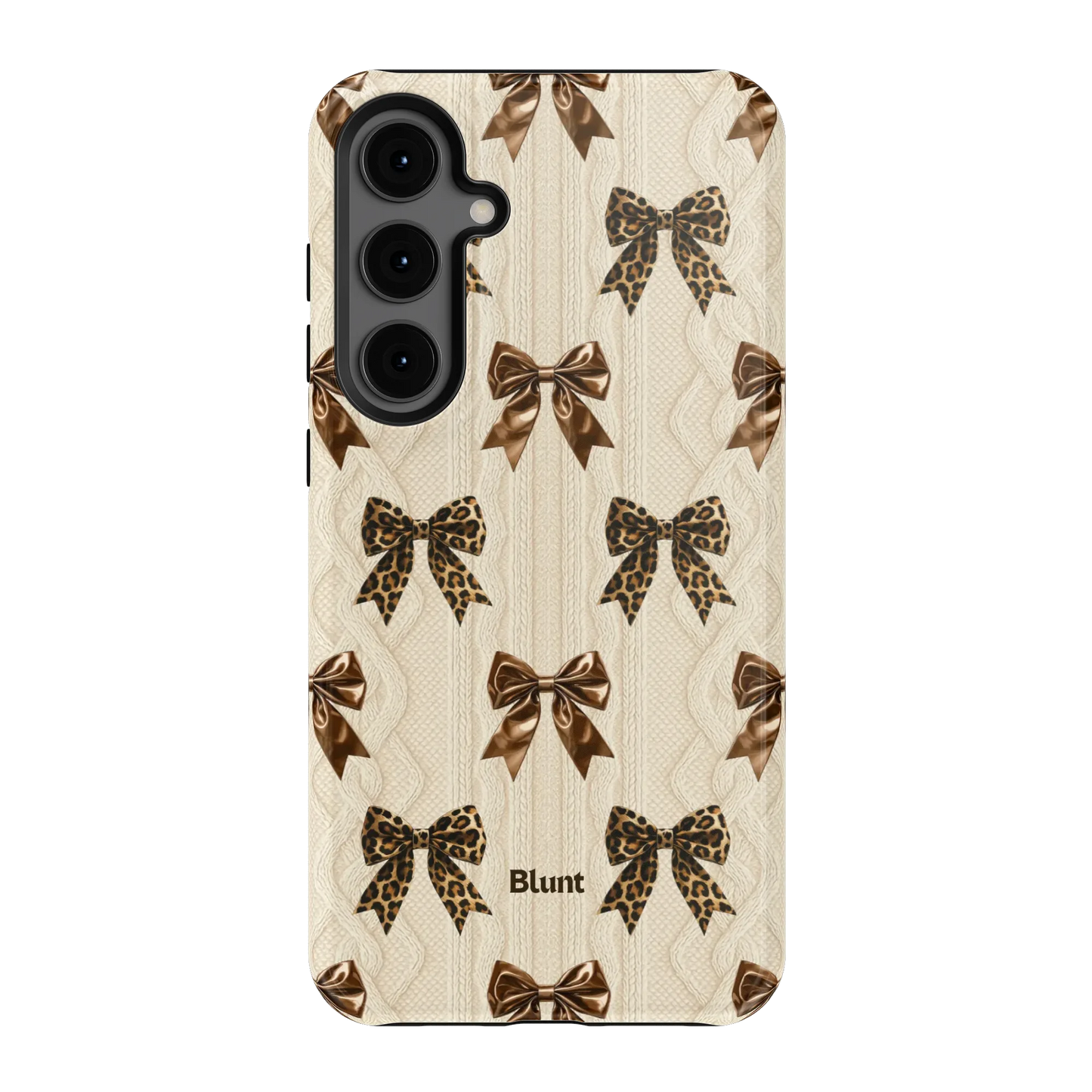 Cheetah Knit Samsung Case
