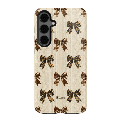 Cheetah Knit Samsung Case