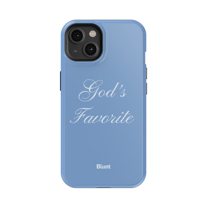 Gods Favorite Blue iPhone Case