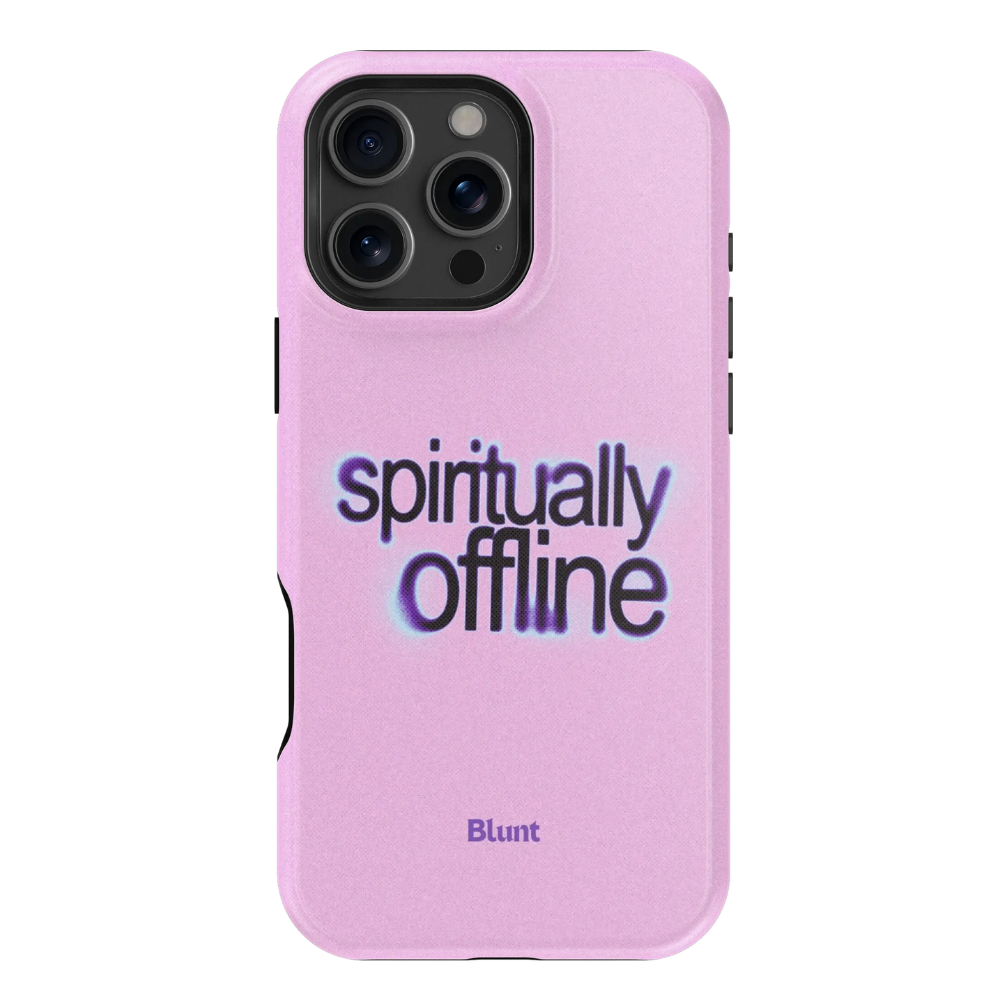 Spiritually Offline iPhone Case