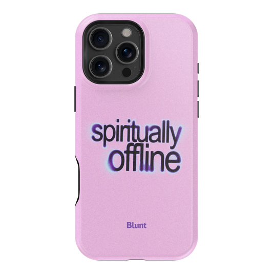 Spiritually Offline iPhone Case