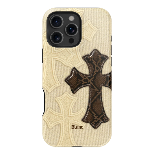 Brownscale Saint iPhone Case