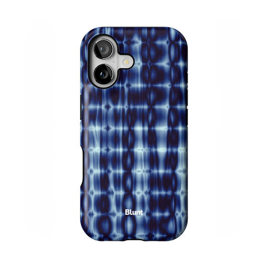 Blue Ripple iPhone Case