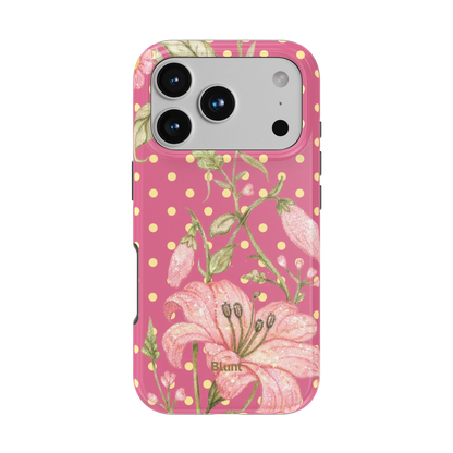 Cherry Blossom Dot iPhone Case