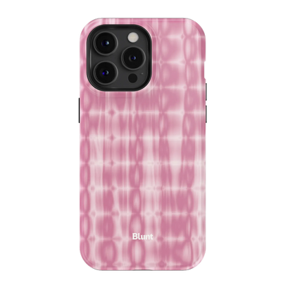 Pink Ripple iPhone Case