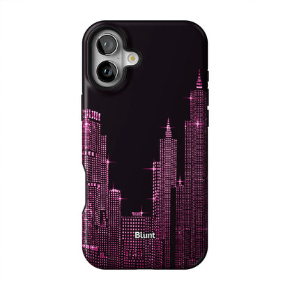 Pink-NYC--SKYELINE-iphone-case-iPhone 16 Plus-1