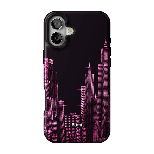 Pink-NYC--SKYELINE-iphone-case-iPhone 16 Plus-1