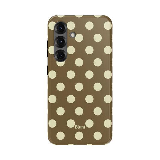 Toffee Cream Dot Samsung Case