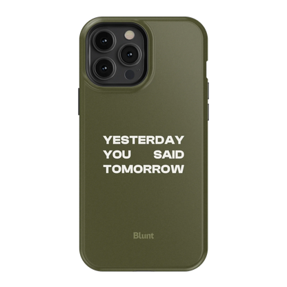 No Excuses iPhone Case