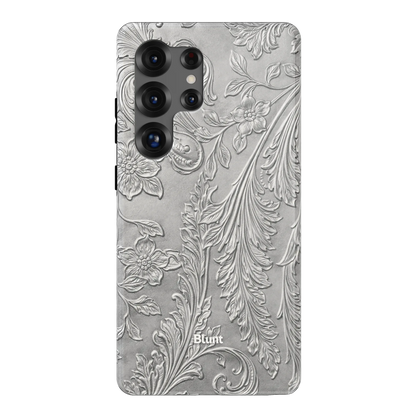 Tooled Silver Samsung Case