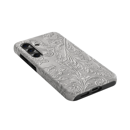 Tooled Silver Samsung Case