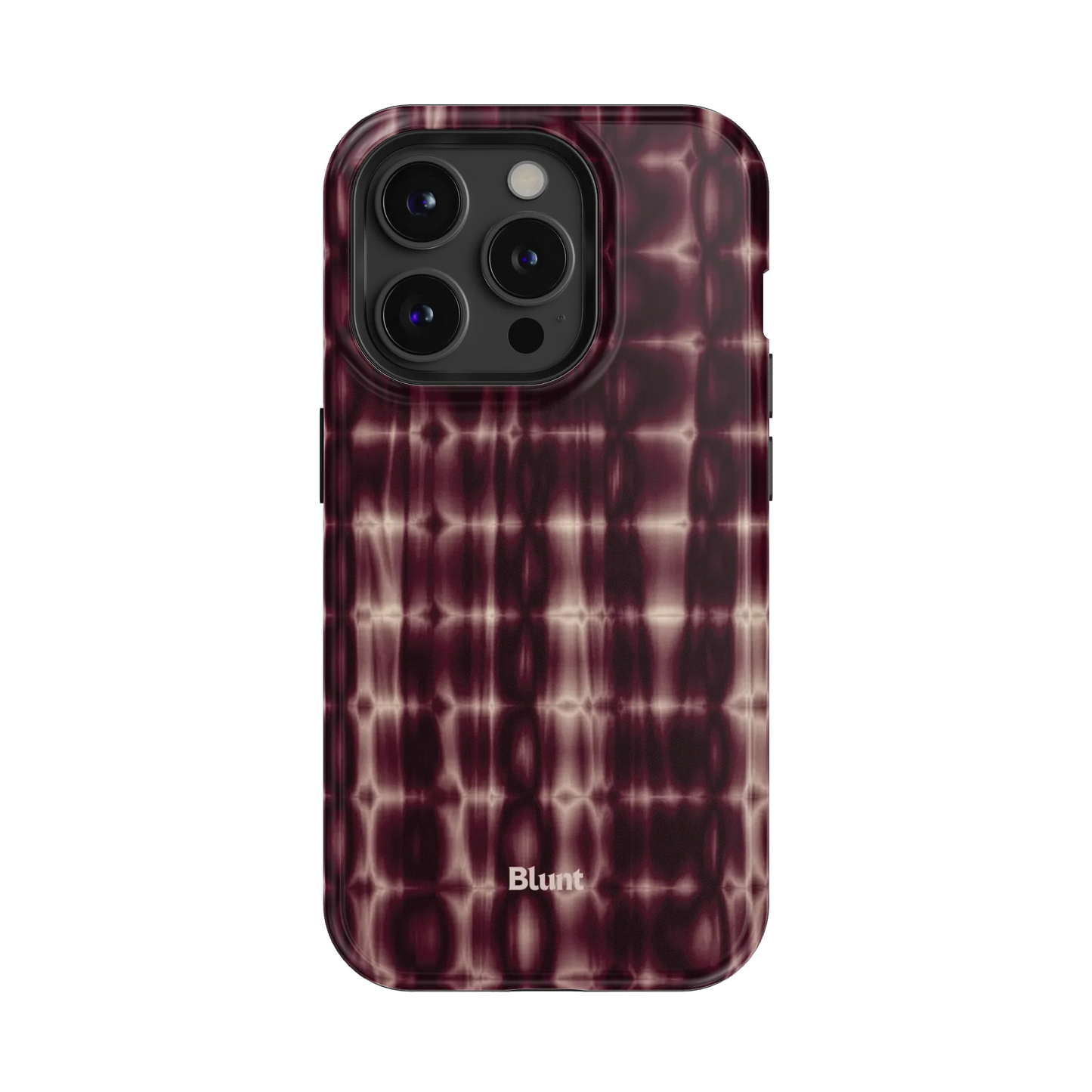 Purple Ripple iPhone Case