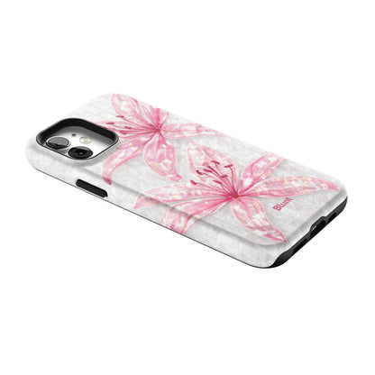 Pink-Floral-Luster-iphone-case-iPhone 12-2