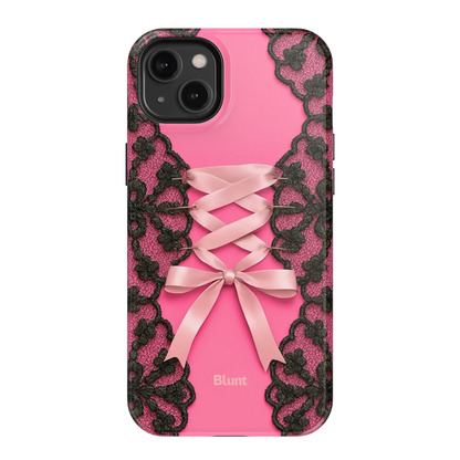 Pink Corset iPhone Case
