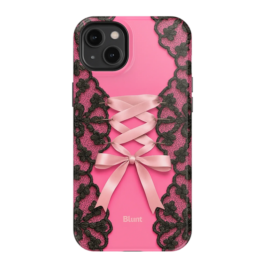 Pink Corset iPhone Case
