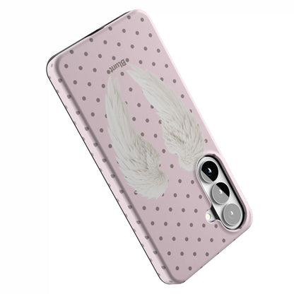 Pink-Polka-Wing-samsung-case-Galaxy S26 Plus-4