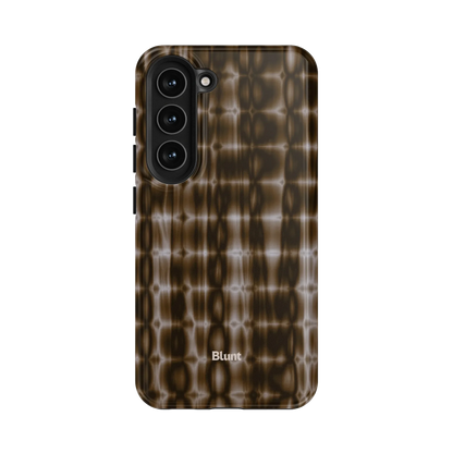 Brown Ripple Samsung Case