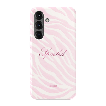 Spoiled Pink Zebra Samsung Case