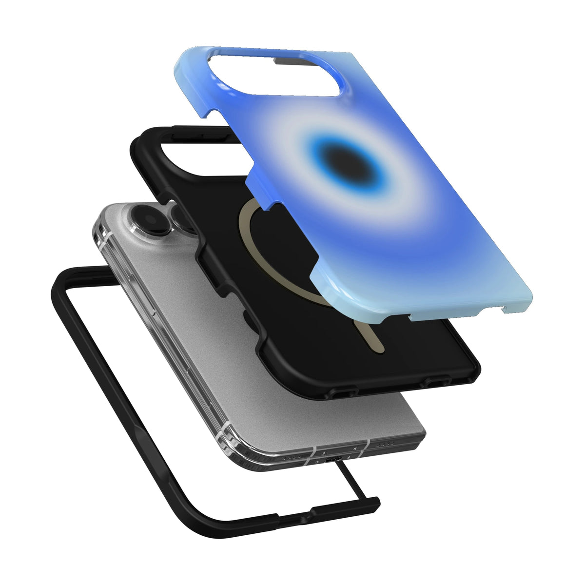 evil-eye-aura-iphone-case iPhone 18 Duo case, view 6