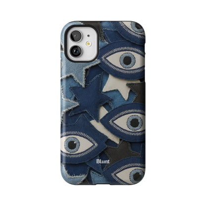 Evil Eye Denim iPhone Case gallery - Iphone_11_Iphone_1