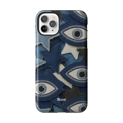 Evil Eye Denim iPhone Case gallery - Iphone_11_Pro_Max_1