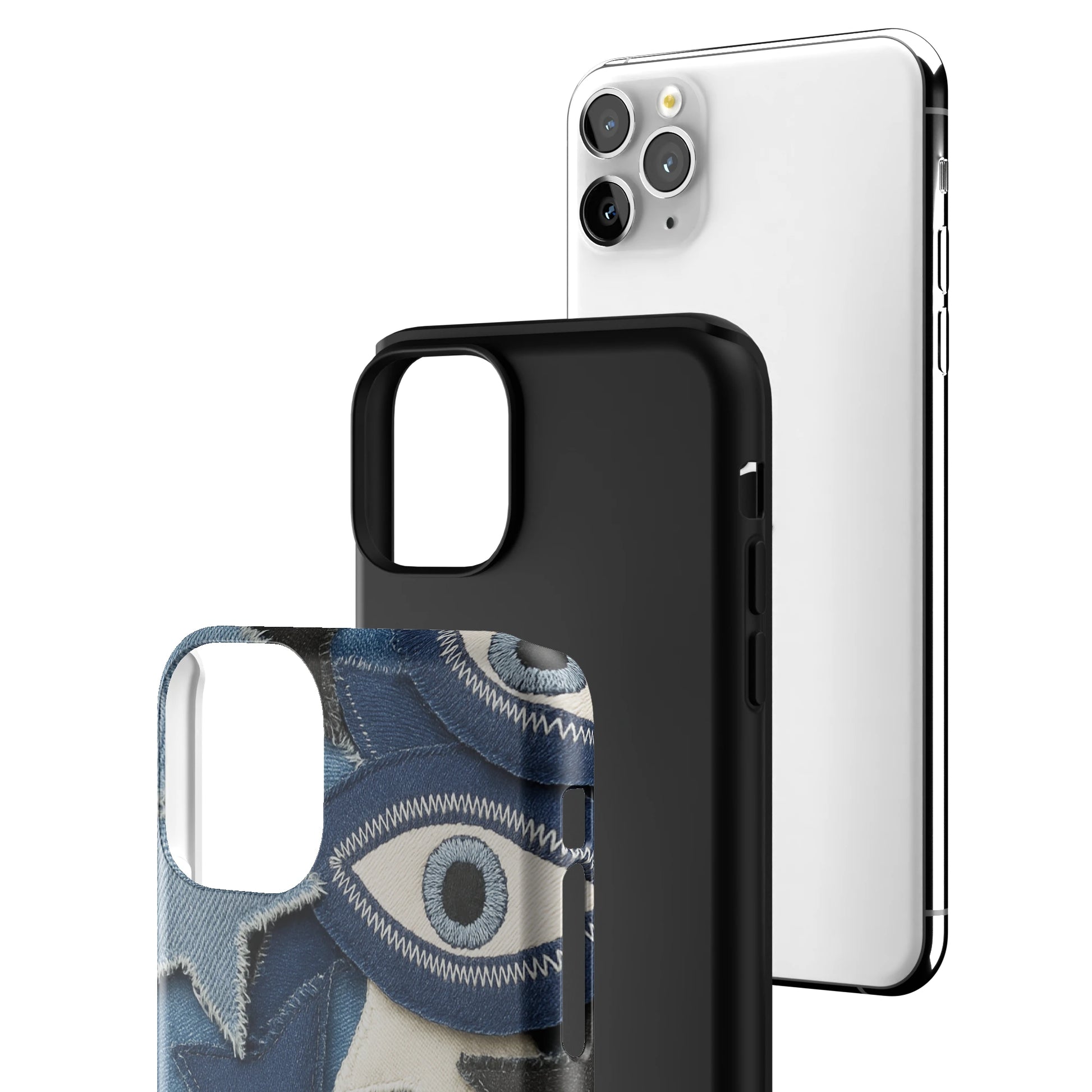 Evil Eye Denim iPhone Case gallery - Iphone_11_Pro_Max_3