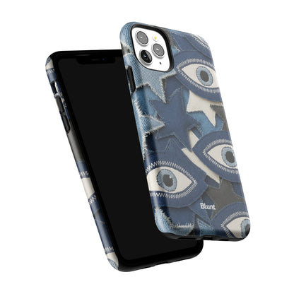 Evil Eye Denim iPhone Case gallery - Iphone_11_Pro_Max_6