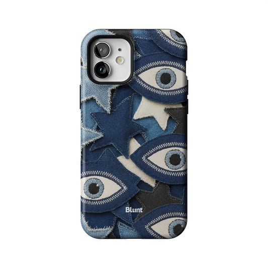 Evil Eye Denim iPhone Case gallery - Iphone_12_Iphone_1