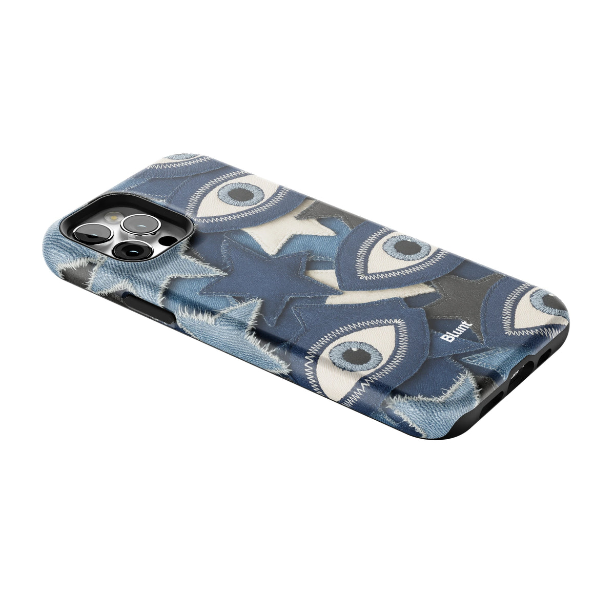 Evil Eye Denim iPhone Case gallery - Iphone_12_Pro_2