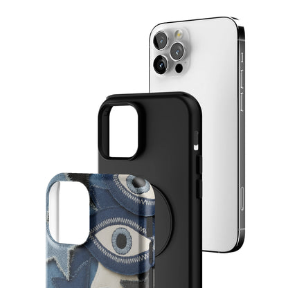 Evil Eye Denim iPhone Case gallery - Iphone_12_Pro_3