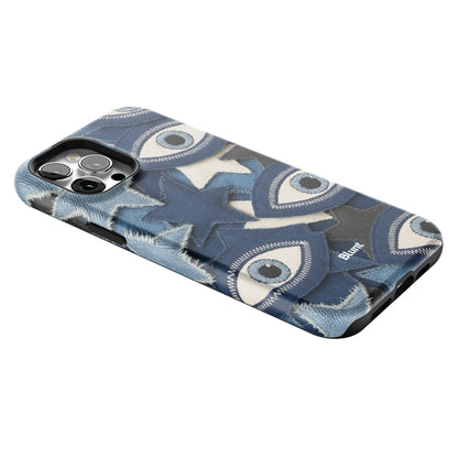 Evil Eye Denim iPhone Case gallery - Iphone_12_Pro_Max_2
