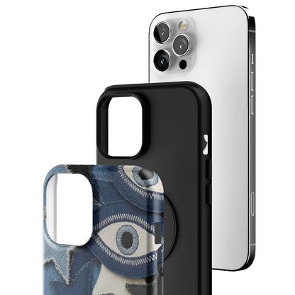 Evil Eye Denim iPhone Case gallery - Iphone_12_Pro_Max_3