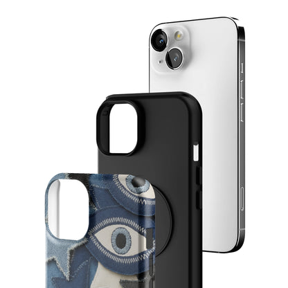 Evil Eye Denim iPhone Case gallery - Iphone_13_Iphone_3