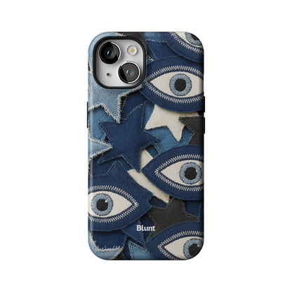 Evil Eye Denim iPhone Case gallery - Iphone_14_Iphone_1