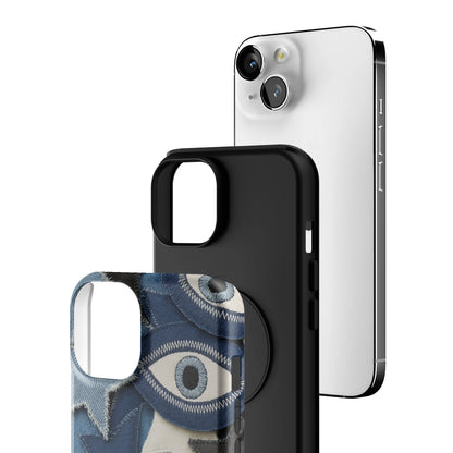 Evil Eye Denim iPhone Case gallery - Iphone_14_Iphone_3