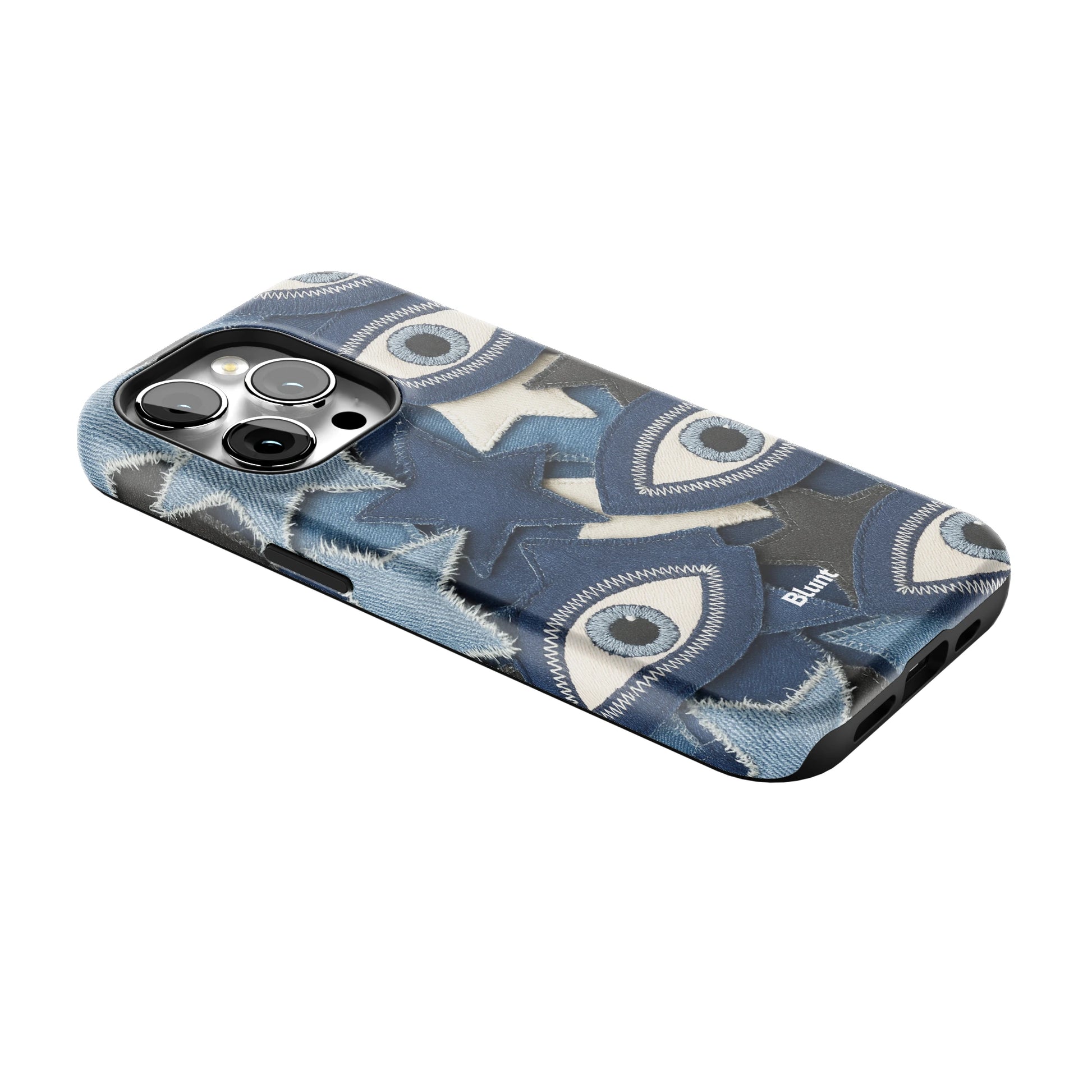 Evil Eye Denim iPhone Case gallery - Iphone_14_Pro_2