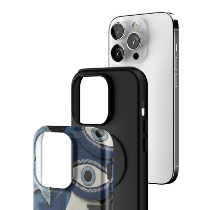 Evil Eye Denim iPhone Case gallery - Iphone_14_Pro_3